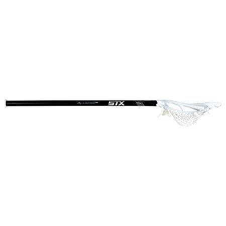 STX Lacrosse Ultra Power Pro-Strung Complete Stick, White/White/Black 並行輸入品