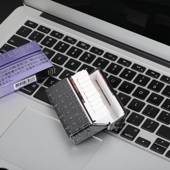 アイコス ヒートスティックケース メッキ テリアケース iqos ケース