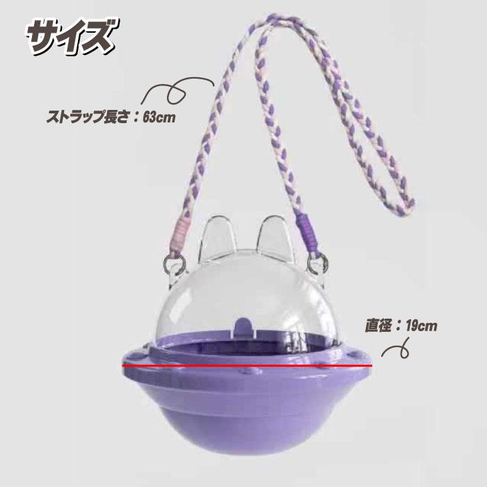 LABUBU ケース UFOケース ストラップ付き ラブブ 保護ケース クリア