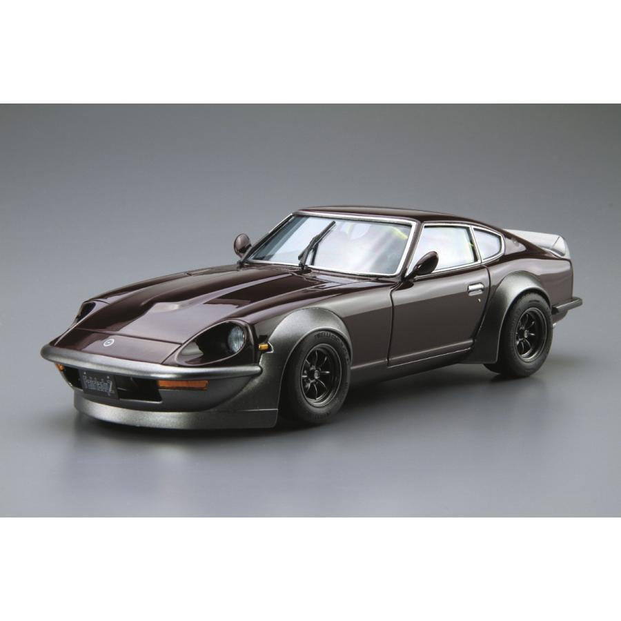 1/24 フェアレディZ s30 完成品 アオシマ 1/24 ザ・モデルカー No.128 ニッサン S30