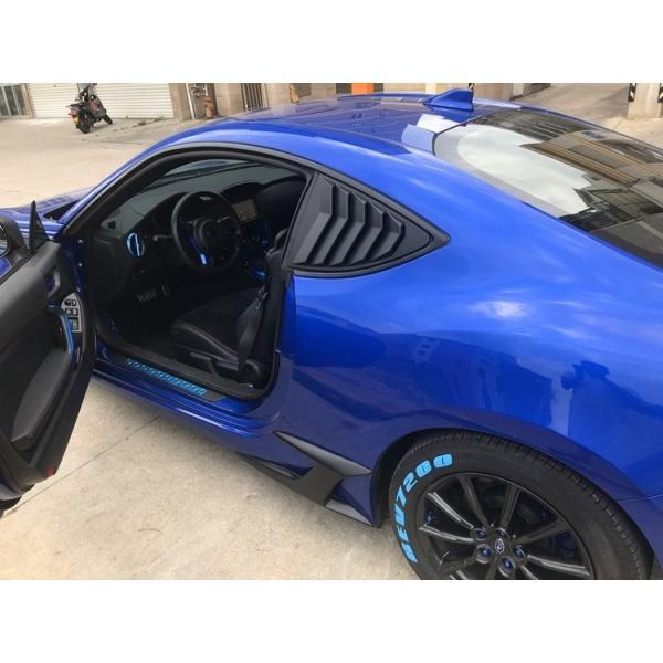 86 トヨタ / スバル BRZ ウインド ルーバー パネル 左右2枚セット 全3 