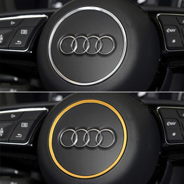 アウディaudi ステアリング・ハンドル RS3 Audi（アウディ） ステアリング リング アルミ製 A3 A4 A5 Q2 S3 S4 S5