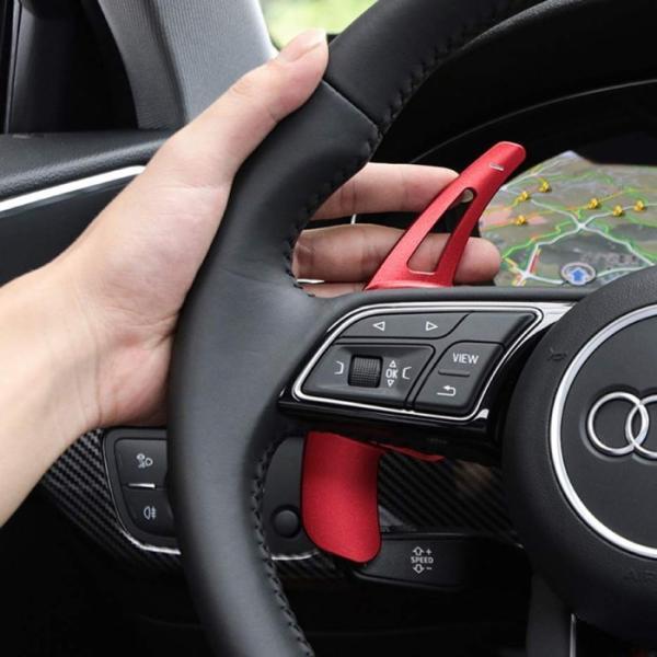 Audi（アウディ） パドルシフト アルミ 全4色 A3 A4 A5 Q2 Q7 TT S3 S4