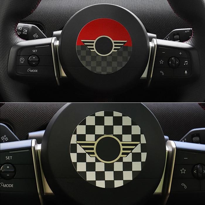 BMW MINI ミニクーパー ステアリング ステッカー F65 F66 F67 J01 J05