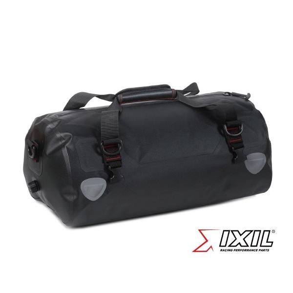 週末セール!!IXIL製 バイク用 防水 ツーリングバック シートバック 肩掛けバッグ 30L ブラックの画像