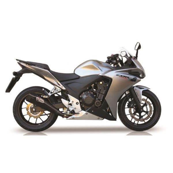 週末セール!!IXIL(イクシル) HONDA CBR500R/CB500F/CB500X '13-'15 X55SSB スラッシュコーン スリップオン マフラー