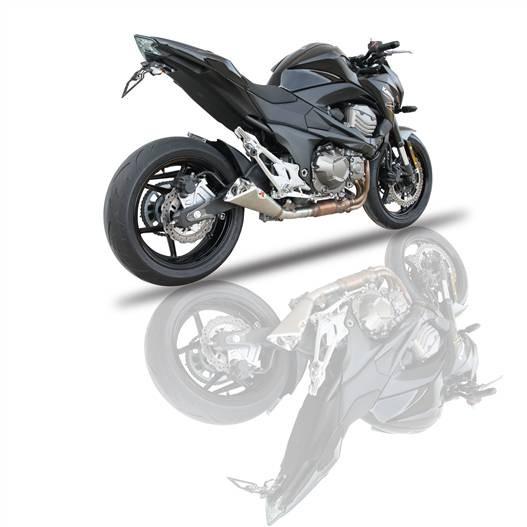 IXIL(イクシル)KAWASAKI Z 800 e ´13 SLIP ON X55-スラッシュ コーンタイプの画像