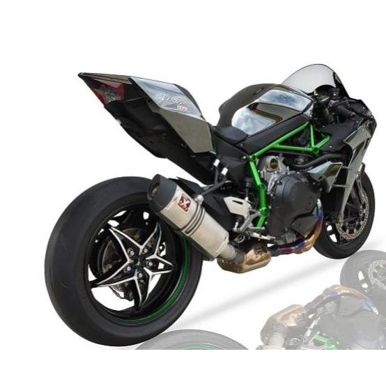 MAD MAX - 土日大売り出し!!IXIL(イクシル) KAWASAKI Ninja H2 SOVE オーバル スリップオン えり巻き