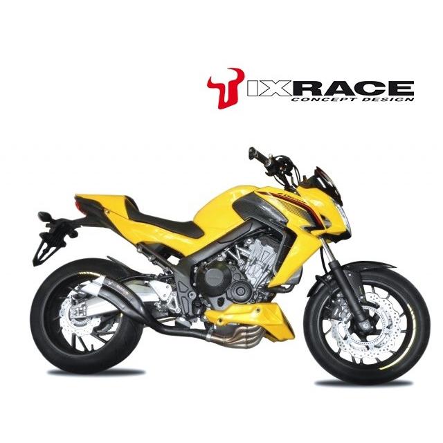 GWセール!!IXRACE HONDA CBR 650 F '15/CB 650 F 14-15 Z7B ツインアップ スリップマフラー