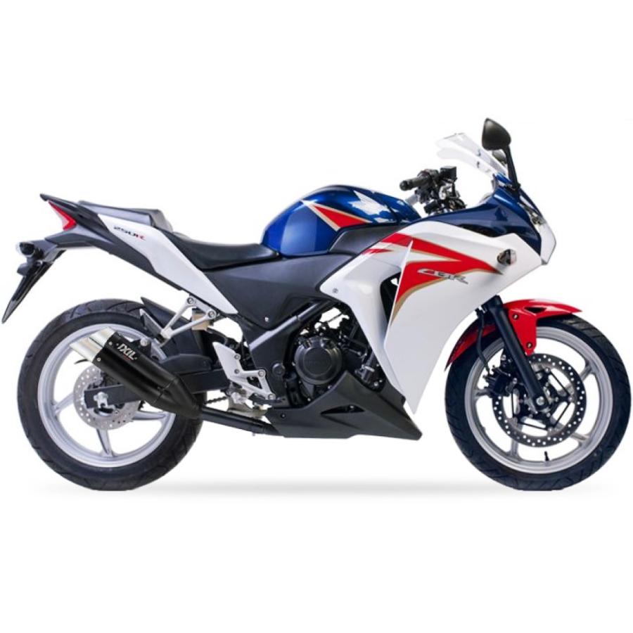 週末セール!!IXIL(イクシル) HONDA CBR250R '11-'14 L3XB デュアル スリップオン マフラー