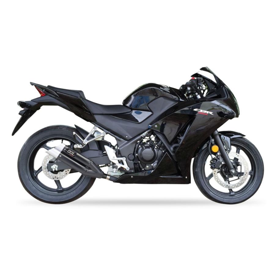週末セール!!IXIL(イクシル) HONDA CBR300R '15-'16  L3XB デュアル スリップオン マフラー