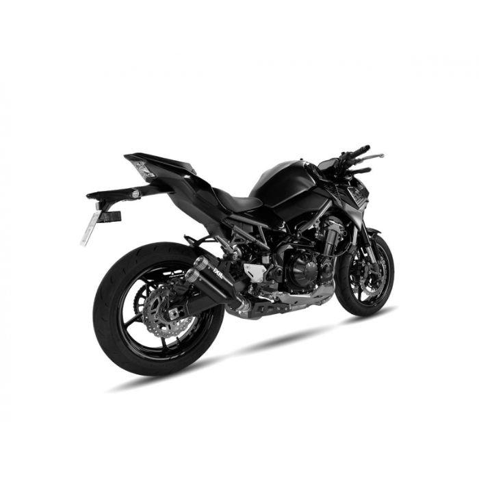 週末セール!!IXIL(イクシル) KAWASAKI Z900 '20 (ZR900F) L3N デュアル ラウンド ブラック スリップオン マフラー