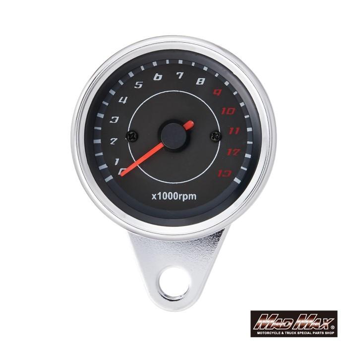 タコメーター汎用品 MAD MAX（マッド マックス） 年末年始大感謝祭!!汎用 電気式 LEDタコ