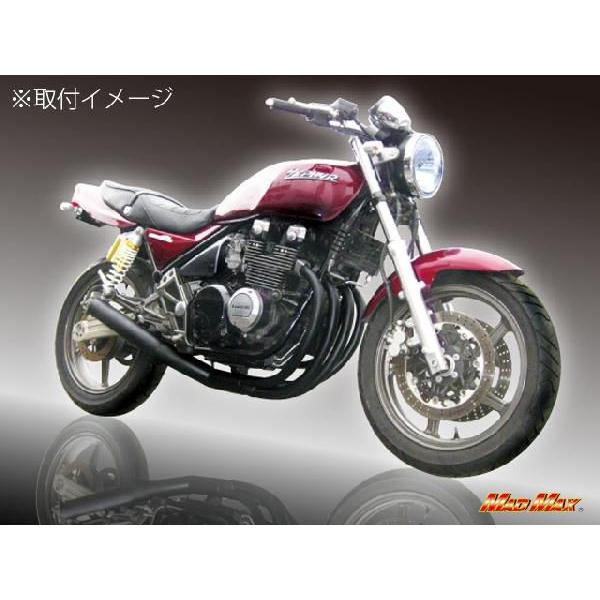 5のつく日!!MADMAX製 ゼファー400/カイ(ZR400C)手曲げ風 ショート管