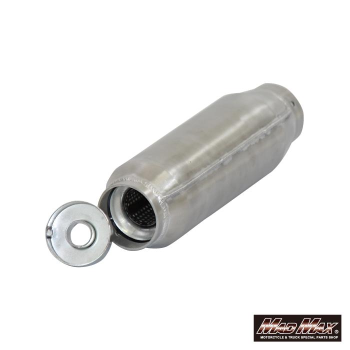 MAD MAX（マッド マックス） 汎用 アルミ製 モナカ管サイレンサー 60φ
