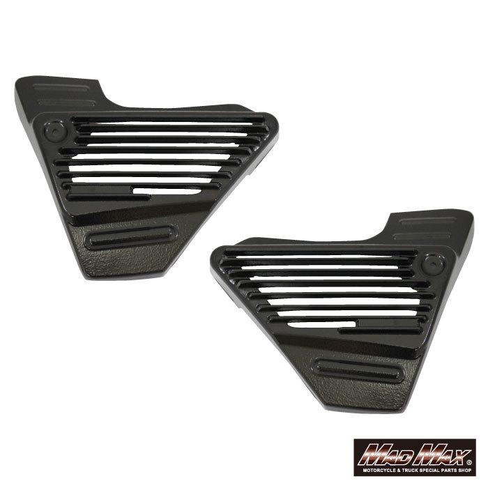 ＸＪＲ４００　前期　用　アルフィン/ 黒 サイドカバー 全フィン ブラック MAD MAX ヤマハ XJR400(93〜96) アルフィンカバー 左右セット