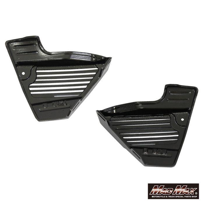 ＸＪＲ４００　前期　用　アルフィン/ 黒 サイドカバー 全フィン ブラック XJR400 前期 用 アルフィン/ 黒 サイドカバー 全フィン