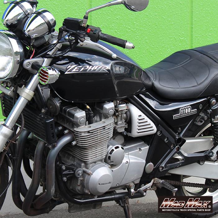 カワサキ ゼファー1100 エアクリーナーカバー 無塗装 MAD MAX（マッド マックス） 週末セール!!カワサキ ゼファー1100/RS