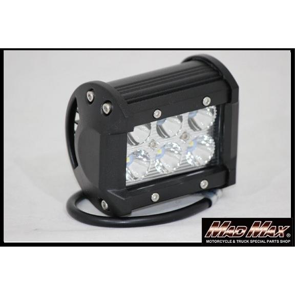【1セット限定、特別価格！】【未使用品】54連LEDライトバー、6連LEDワークライト×2 6連 LED ワークライト 18W 汎用 ライトバー 作業灯 フォグランプ デイ
