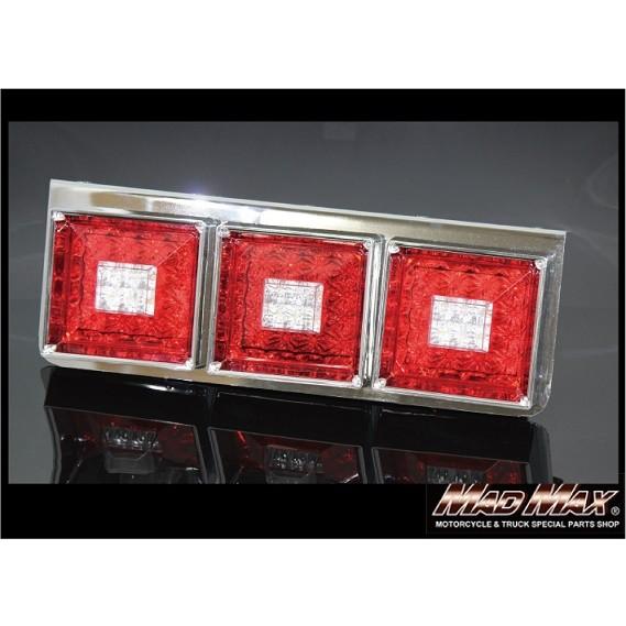 MAD MAX（マッド マックス） 週末セール!!大型トラック用 LED 3連 角型