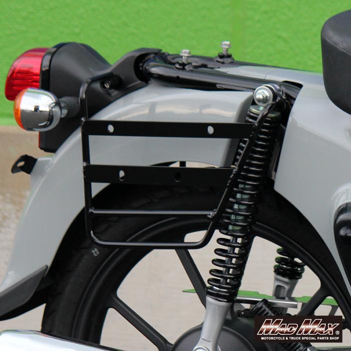 Mr Quick製 ホンダ CC110/50 クロスカブ用 サイドバックステー MAD MAX（マッド マックス） 週末セール!!Mr Quick製 ホンダ CC110/50