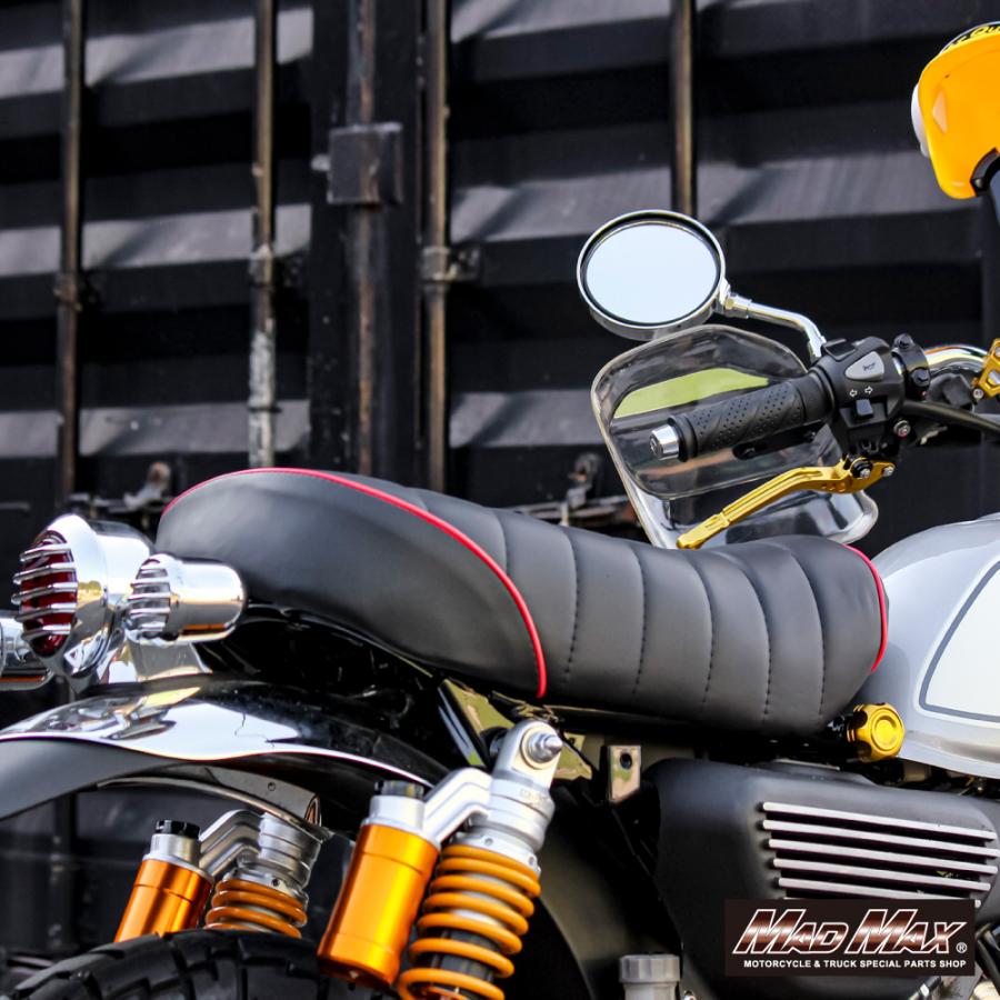 MAD MAX Mr Quick製 ホンダ モンキー125用 レザー タックロール