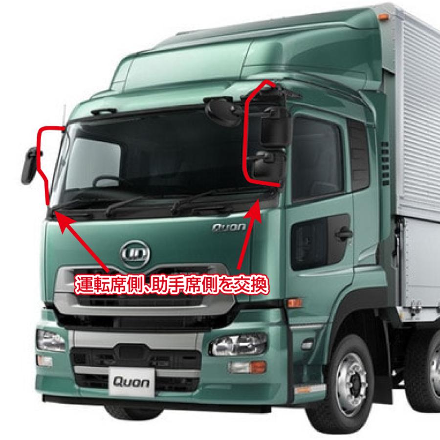 MAD MAX（マッド マックス） 決算セール!!UD クオン メッキミラー