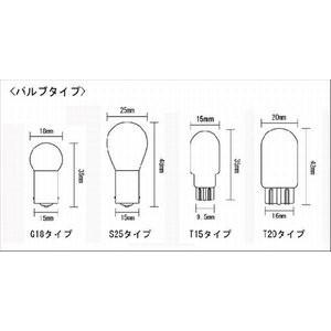 決済済限定特典・メール便送料無料!!S25(BA15S) シングル球 24V用 25W アンバー (1個)｜madmaxtruck｜02