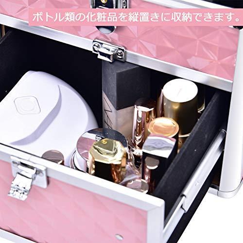 Hapilife メイクボックス ネイル収納ボックス 化粧品収納 コスメ収納 ネイル用品収納 引き出し 鏡付き メイク道具 コスメボックス 収納ボック S 2101 Madoastart Store 通販 Yahoo ショッピング