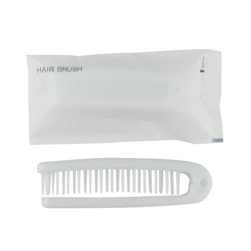 ホテルアメニティ 使い捨てヘアブラシ 個包装タイプ 業務用 二つ折りスケルトンヘアーブラシ ×500個セット (FOLDING HAIR BRUSH)|madoastartstore|02
