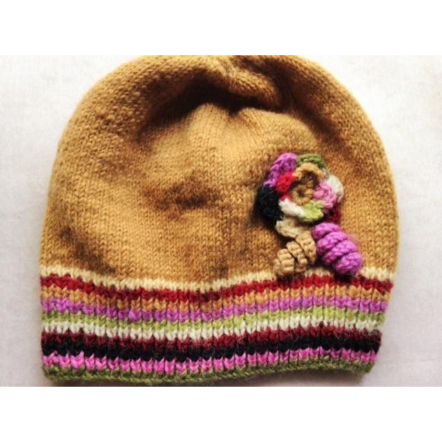 ウールフラワーキャップ |  | 01