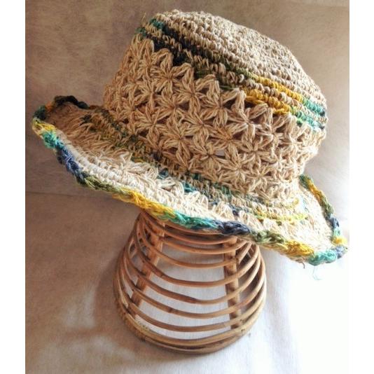 ヘンプ（麻）ハット ブルー | 