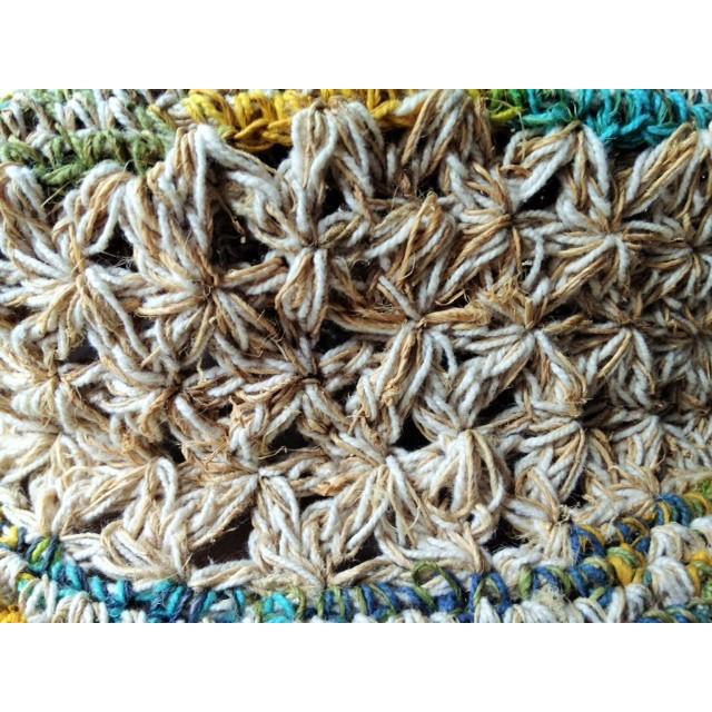 ヘンプ（麻）ハット ブルー |  | 02