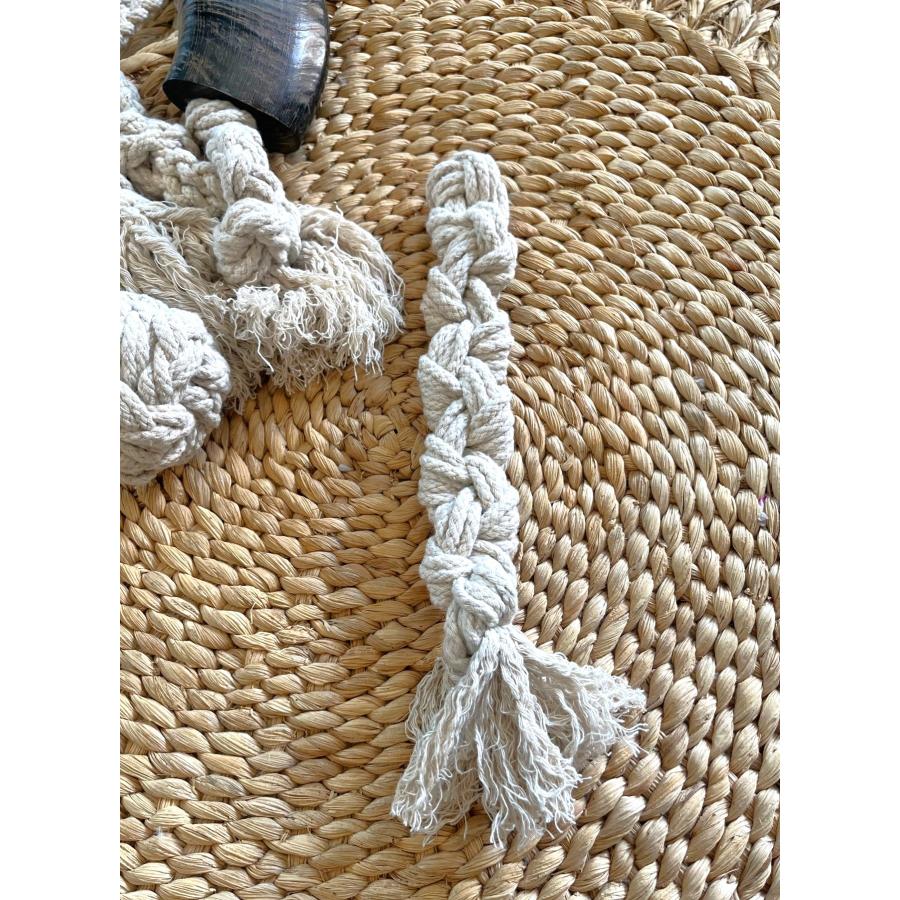 100%天然素材コットンロープ　おもちゃ　ドッグトイ　犬用　 |  | 02