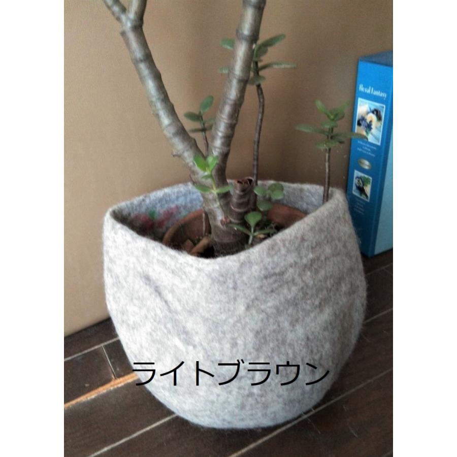 フェルト　植木鉢カバー　フラワーポットカバー　ツリー |  | 03