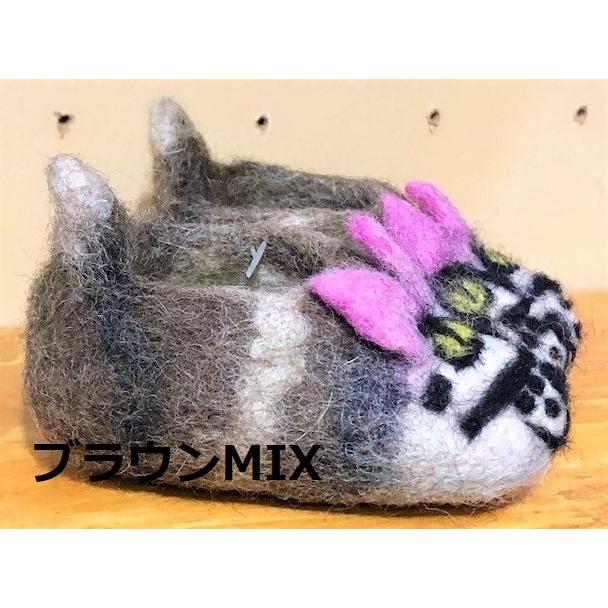 ベビー　フェルトルームシューズ　猫　アニマル　 |  | 01