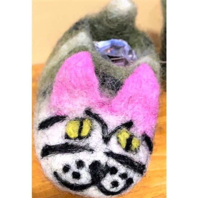 ベビー　フェルトルームシューズ　猫　アニマル　 |  | 04
