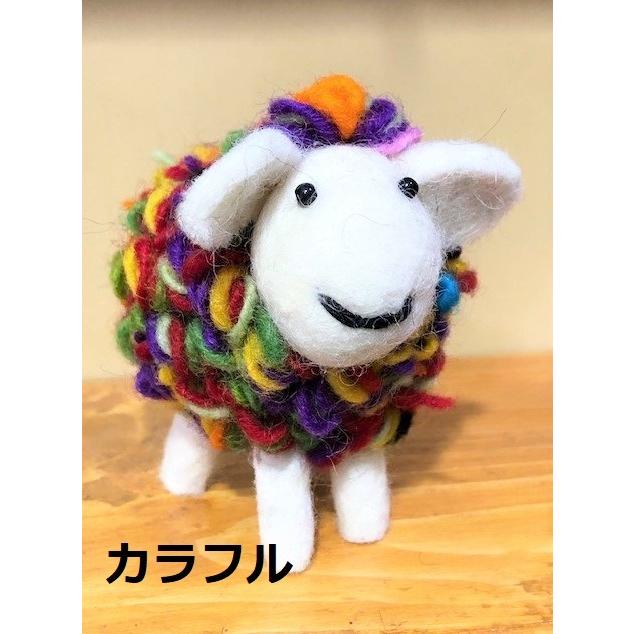 ハンドメイドひつじ フェルト 人形 : madok - 通販 - Yahoo!ショッピング