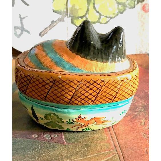 小物入れ　猫　置物　ハンドペイント　A |  | 02