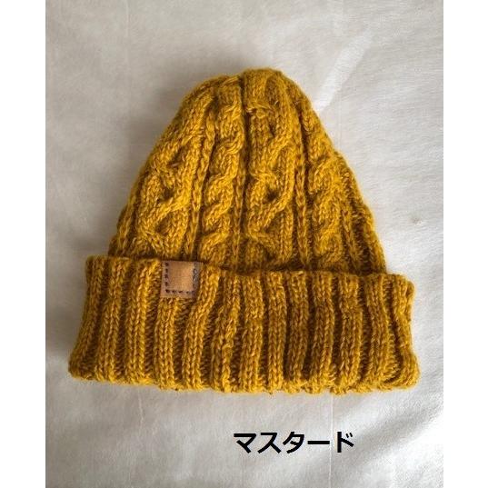 ウール　ニットキャップ　ビーニー |  | 02