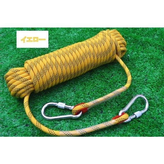 クライミングロープ10mmX100m クライミング ロープ 10mm 10m ザイル ガイ 登山 キャンプ