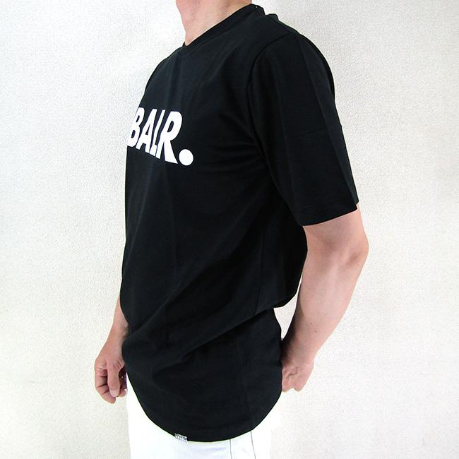 ボーラー BALR. Tシャツ メンズ 半袖 BRAND STRAIGHT T-Shirt B1112.1048 / 102 / ブラック 黒