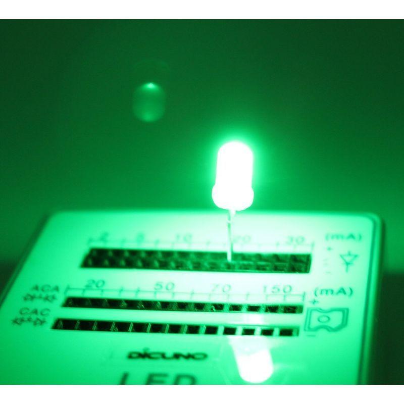 お気に入りの450個DiCUNO 発光ダイオード 5ｍｍ 白赤緑青黄各90個 LED