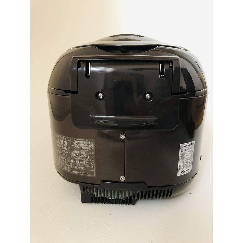 現品発送 象印マホービン NP-VI18 TA くろまる厚釜 IH炊飯ジャー 1升 ブラウン 【2417621302】(13092円)
