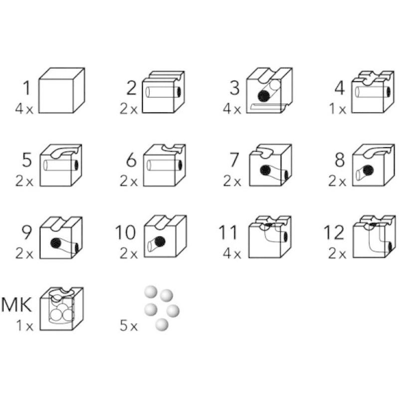 キュボロ (cuboro) キュボロ ベーシス 正規輸入品 キュボロ cuboro ベーシス 正規輸入品