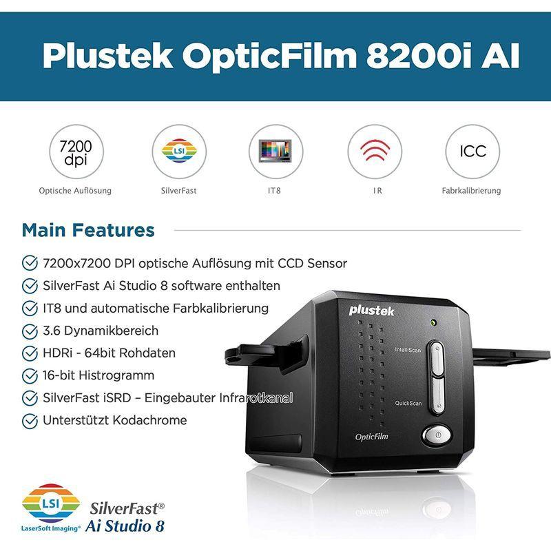 Plustek OpticFilm 8200i Ai フィルムスキャナー 365331 エプソン スキャナー GT-X980 (フラットベッド/A4/6400dpi)