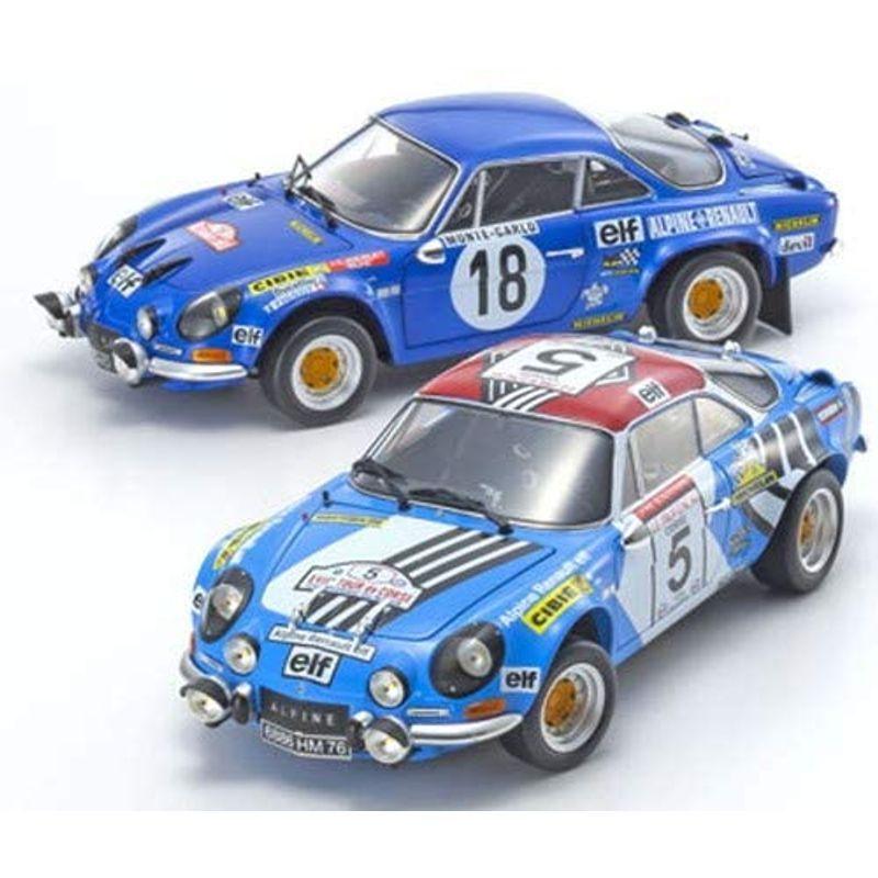 京商オリジナル 1/18 ルノー アルピーヌ A110 1973 ツール・ド・コルス #5 完成品 1/18 ルノー アルピーヌ A110 ツール ド コルス #5 完成品