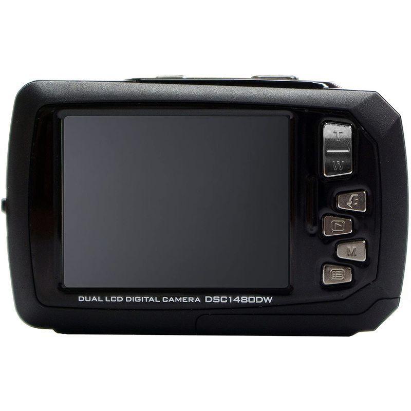 Kenko 防水デュアルモニターデジタルカメラ DSC1480DW IPX8相当防水 1.5m耐落下衝撃 434758 防水デュアルモニターデジタルカメラ DSC1480DW IPX8相当防水 5m耐落下衝撃 VGA 30fps