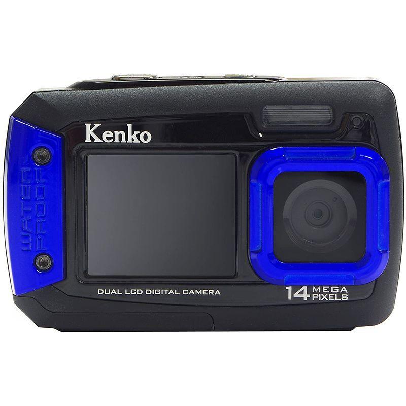 Kenko 防水デュアルモニターデジタルカメラ DSC1480DW IPX8相当防水 1.5m耐落下衝撃 434758 防水デュアルモニターデジタルカメラ DSC1480DW IPX8相当防水 5m耐落下衝撃 VGA 30fps