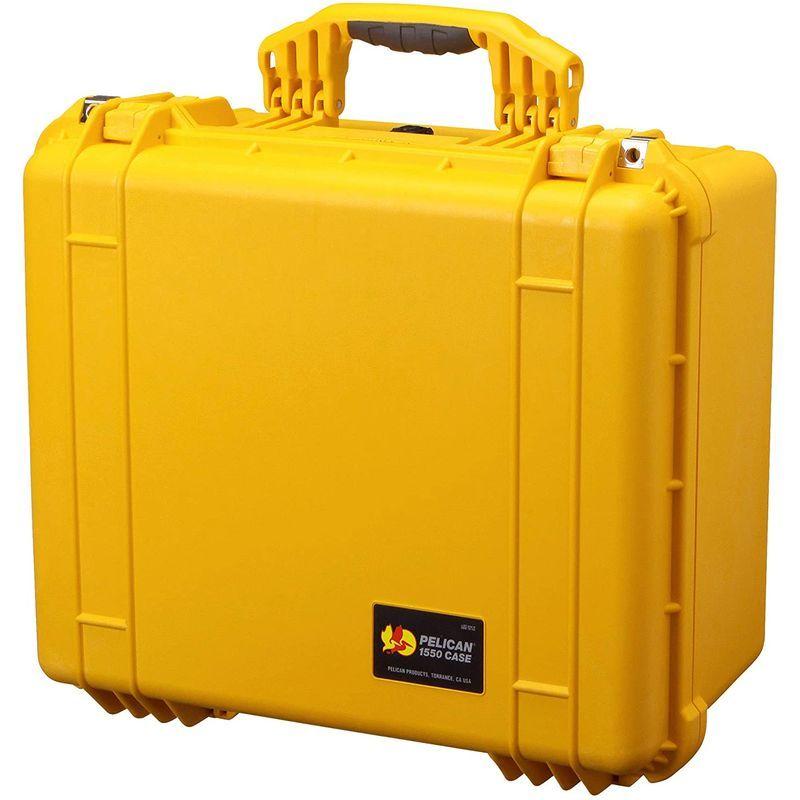 PELICAN(ペリカン) 中型防水ハードケース 1550HK イエロー 1550HKYL 32.1L ペリカン 中型防水ハードケース 1550HK イエロー 1550HKYL 1L 重量